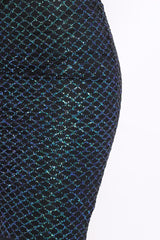 Blue Glitter Mermaid Co-ord Set - Reagan-Co-ords