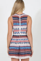 Blue Print Two Piece - Alicia-Co-ords