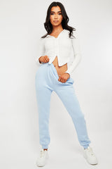 Blue Slim Fit Joggers - Chaise-Joggers