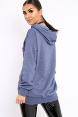 Blue Think For Yourself Jumper - Acie-Jumper