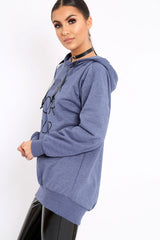 Blue Think For Yourself Jumper - Acie-Jumper