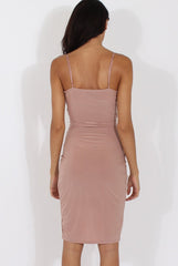 Blush Wrap Around Dress - Kesha-Dresses