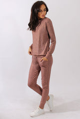 Bronze Metallic Tracksuit - Stellah-Tracksuits