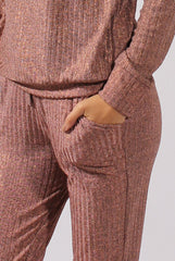 Bronze Metallic Tracksuit - Stellah-Tracksuits