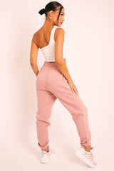 Camel Elasticated Tie Waist Joggers - Kamella-Joggers