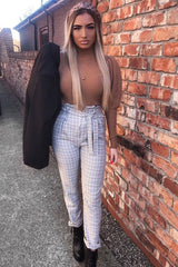 Camel High Neck Balloon Sleeve Jumper - Harriet-Jumper