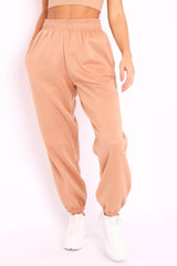Camel Oversized Joggers - Erica-Joggers