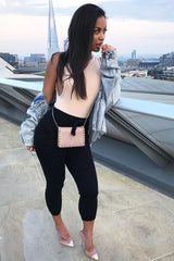 Camel Side Boob Bodysuit - Adrionna-Bodysuits