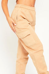 Camel Side Cargo Pocket Joggers - Chantel-Joggers