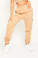 Camel Side Cargo Pocket Joggers - Chantel-Joggers