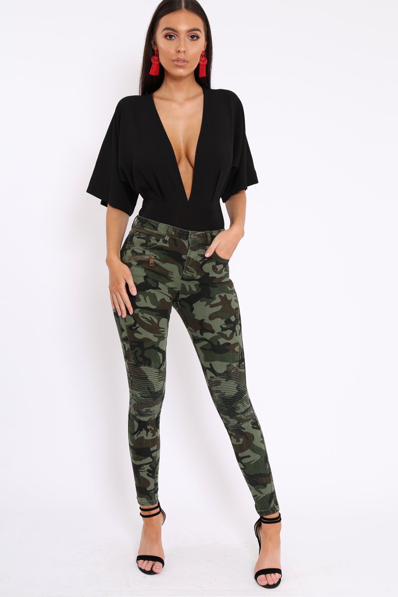 Camo Jeans - Evalie-Trousers