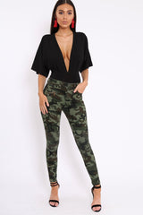 Camo Jeans - Evalie-Trousers