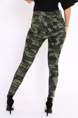Camo Jeans - Evalie-Trousers