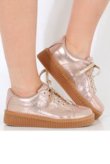 Champagne Gum Sole Creepers - Sandy-Shoes