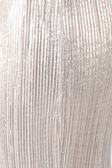 Champagne Super High Waisted Pleated Trousers - Narla-Trousers