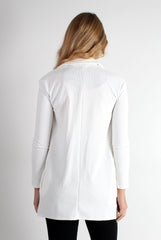 Clara White Blazer-Blazers