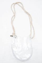 Clear Bag With Rope Style Strap - Tamyra-Bags