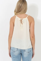 Cream Baggy Top - Boni-Tops