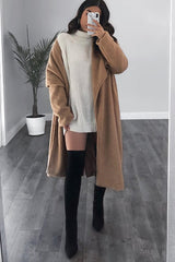 Cream Chunky Knit Jumper Dress - Maci-Dresses