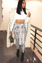 Cream Cropped Batwing Jumper - Lizy-Crop Jumper