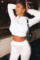 Cream Hoodie and Joggers Loungewear Co-ord Set - Bluebell-Loungewear