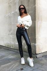 Cream Knot Knit Jumper - Kerri-Jumper