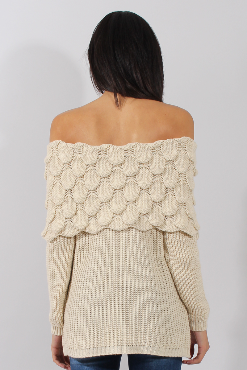 Cream Layer Jumper- Sammie-Jumper