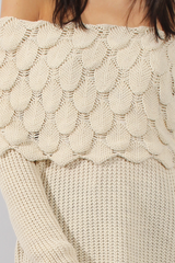 Cream Layer Jumper- Sammie-Jumper
