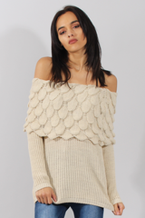 Cream Layer Jumper- Sammie-Jumper