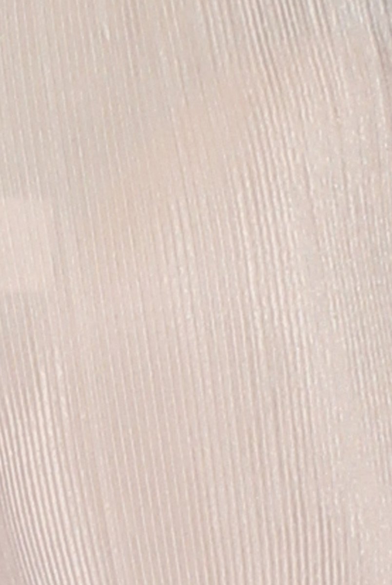 Cream Pleated Long High Waisted Trousers - Jojo-Trousers