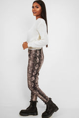 Cream Slash Neck Knitted Jumper - Alessia-Jumper