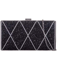 Diamante Diamond Pattern Clutch - Bea-Bags