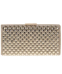 Diamante Small Diamond Pattern Clutch - Allie-Bags