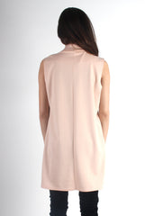 Ebony Pink Waist Coat-Coats