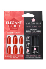 Elegant Touch - Nail Saviour - Bright Crimson-Nails