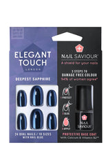 Elegant Touch - Nail Saviour -Deep Sapphire Nails-Nails