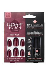 Elegant Touch - Nail Saviour - Vivid Plum Nails-Nails