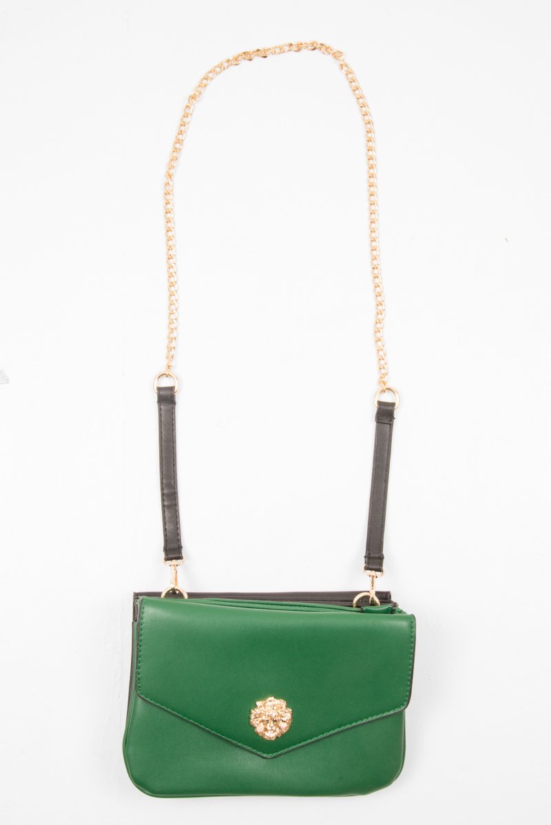 Emerald Black Double Sided Clutch Bag - Jeyda-Bags