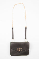 Emerald Black Double Sided Clutch Bag - Jeyda-Bags