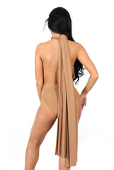 Emi Camel Multiway Bodysuit-Bodysuits