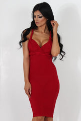 Emma Oxblood Multiway Dress-Dresses