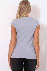 Erin Grey Slogan Top-Tops