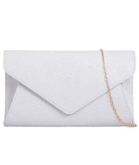 Floral Pattern Clutch Bag - Elena-Bags