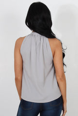 Francis Grey High Neck Top-Tops