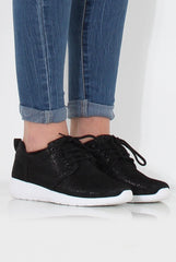 Freyah Black Trainers-Trainers