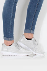 Freyah Silver Trainers-Trainers