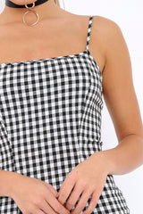 Gingham Bodycon Dress - Kaegan-Dresses