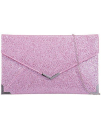 Glitter Envelope Clutch Bag - Jodi-Bags