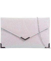 Glitter Envelope Clutch Bag - Jodi-Bags