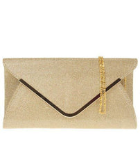 Glitter Envelope Clutch - Jessa-Bags